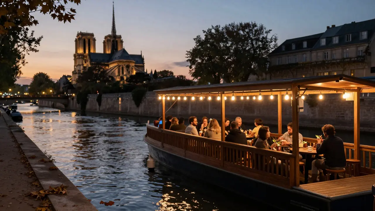 Best Boat Bars and Riverfront Nightlife in Paris